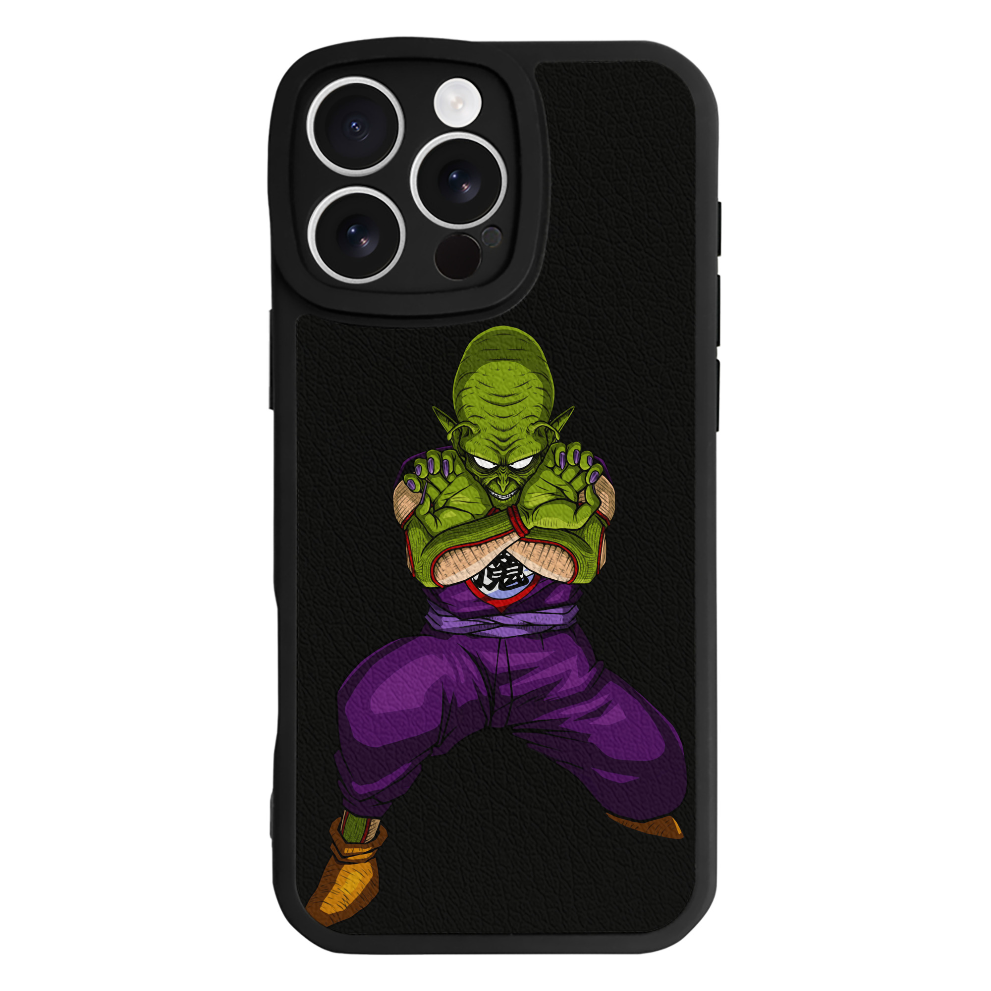 （画像用） ドラゴンボール DRAGON BALL 【iPhone 16シリーズ対応】シリコンスマホケース（レザー調） 材質：シリコン